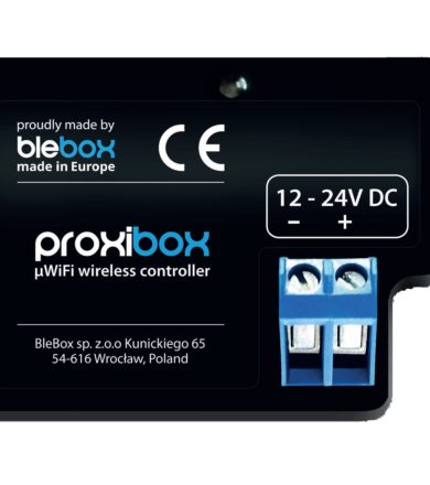 ProxiBox – ,,niewidzialny” wyzwalacz akcji μWiFi